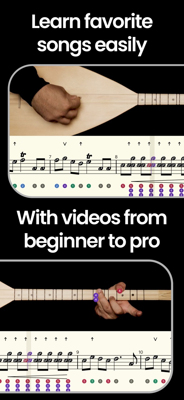 SazTunes: synchronized video and notation